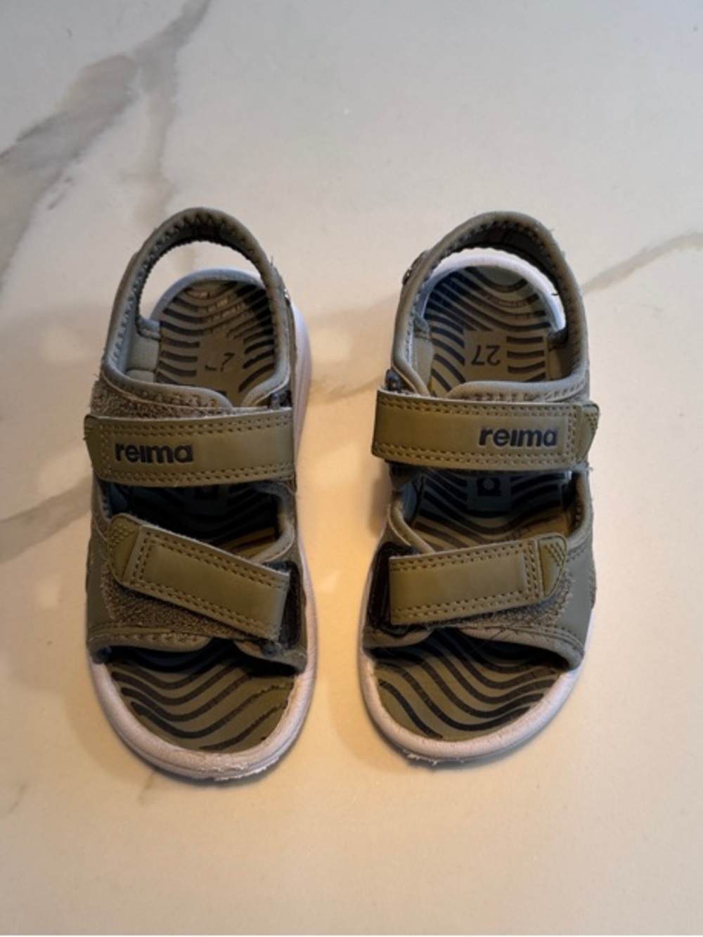 Reima Bungee Sandals - Olive Green